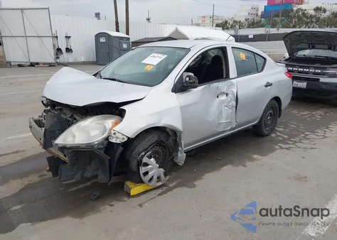 2014 Nissan Versa 1.6 S+ z USA, uszkodzony, nr VIN 3N1CN7AP3EL838538